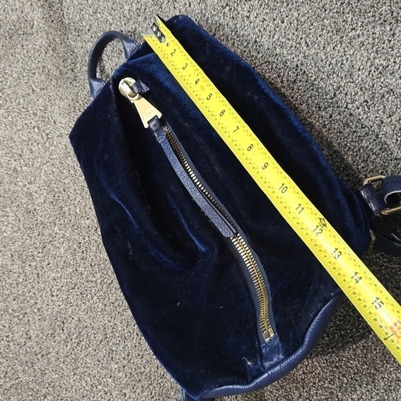 Aimee Kestenberg Women Velvet Leather Backpack purse -  www.idmaisonmagazine.fr